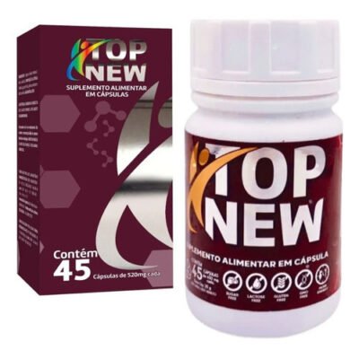Topnew Premium Suplemento Alimentar Carnitina 45 caps